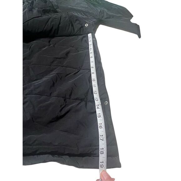 POL Womans Hooded Black Lightweight Oversized  Winter Puffer Jacket Sz S NWOT ** - Picture 7 of 8